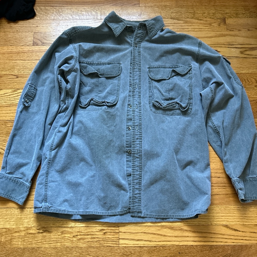 Denim Cabela’s Button-Up Shirt